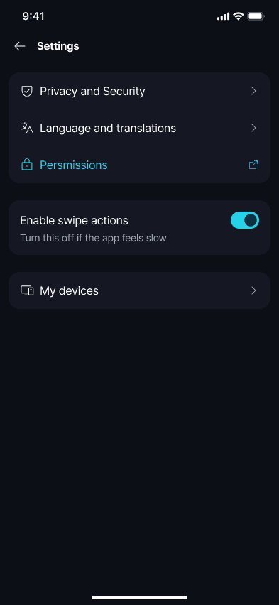 Language Packs π¦ Β· Mobile Go to 'Settings' and tap 'Language and translations'.
